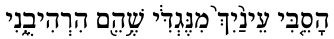Divine Love Play in Hebrew