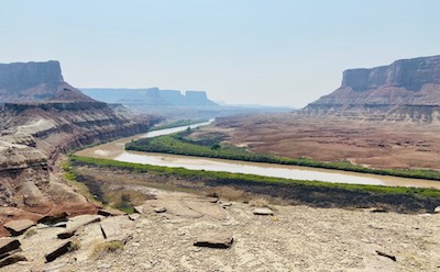 photo of canyonlands river trip 2021
