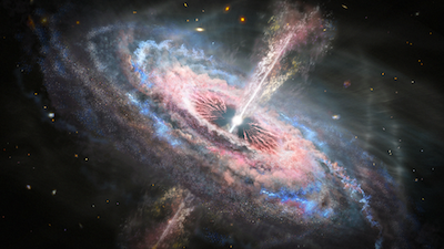 NASA photo: quasar